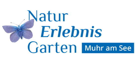 Schriftzug Natur Erlebnis Garten Muhr am See